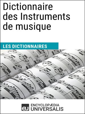 cover image of Dictionnaire des Instruments de musique